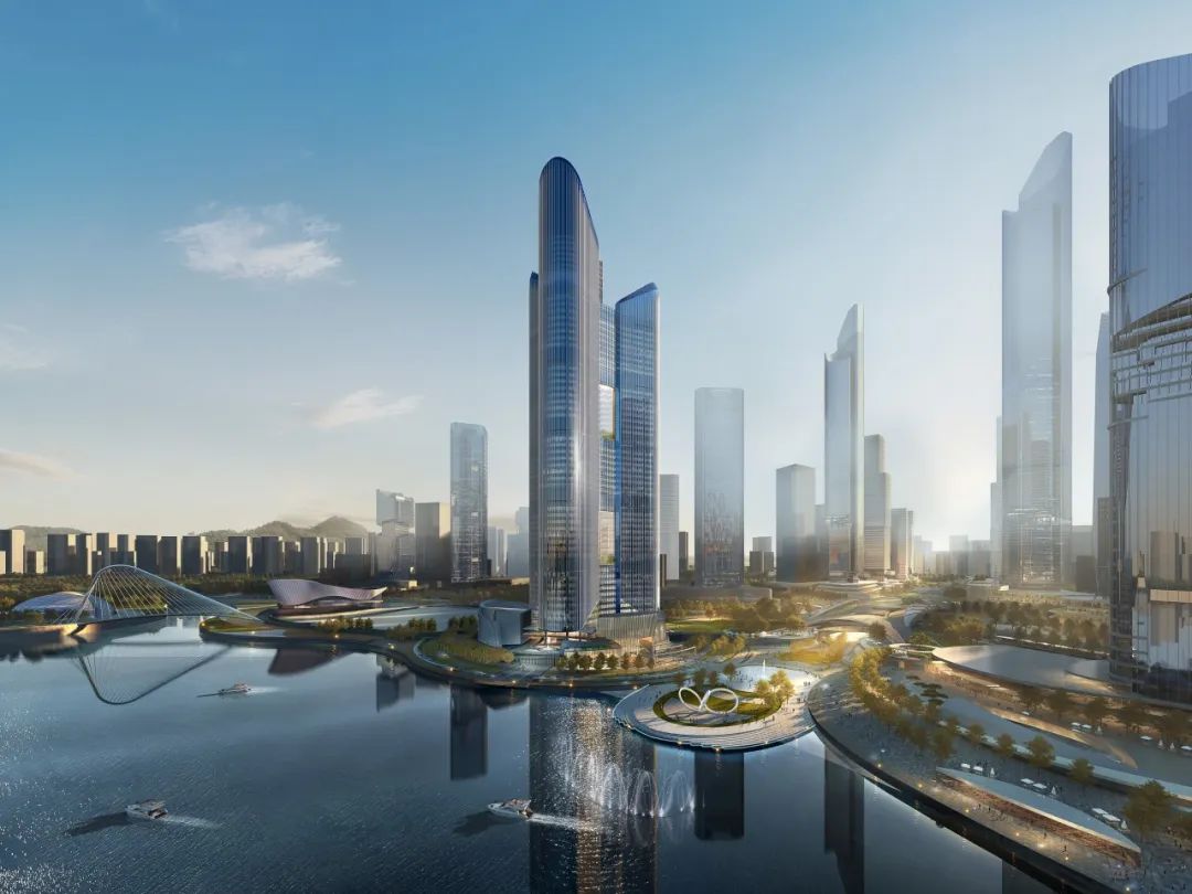 Torre del conocimiento de la ciudad del conocimiento de Guangzhou