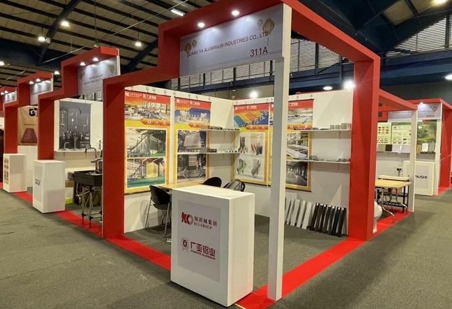 Marcas que se globalizan | Guangya Aluminum brilla en la Feria Internacional de Materiales de Construcción de Bogotá, Colombia